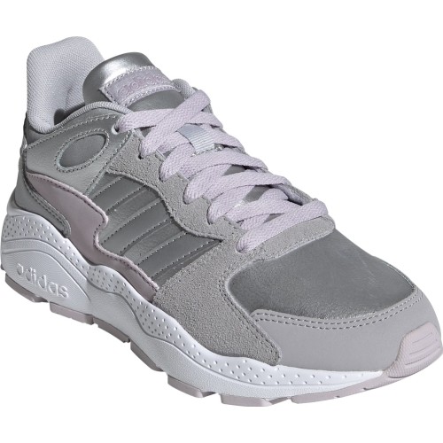 Buty damskie Adidas Crazychaos J srebrno-różowe EF7224