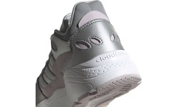 Buty damskie Adidas Crazychaos J srebrno-różowe EF7224