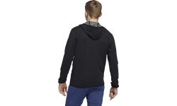Bluza męska Adidas City Flc F/Z Hd czarna FS4102