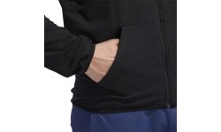 Bluza męska Adidas City Flc F/Z Hd czarna FS4102