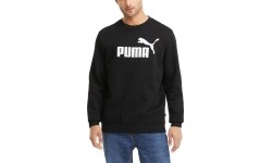Bluza męska Puma Ess Big Logo Crew Black 586678 01