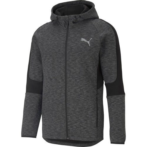 Bluza męska Puma Evostripe FZ Hood Grey 585811 01