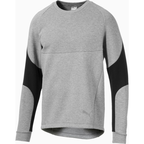 Bluza męska Puma Evostripe Crew Medium Grey Black 580091 03