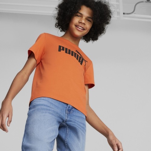 Puma Koszulka dla młodzieży Ess Logo Tee Orange 586960 94