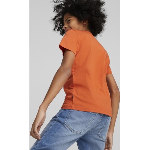 Puma Koszulka dla młodzieży Ess Logo Tee Orange 586960 94