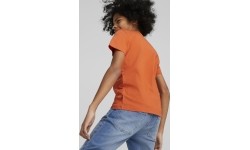 Puma Koszulka dla młodzieży Ess Logo Tee Orange 586960 94
