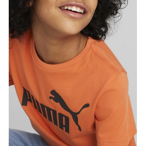 Puma Koszulka dla młodzieży Ess Logo Tee Orange 586960 94