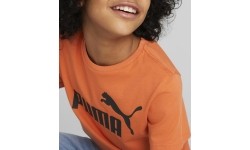 Puma Koszulka dla młodzieży Ess Logo Tee Orange 586960 94