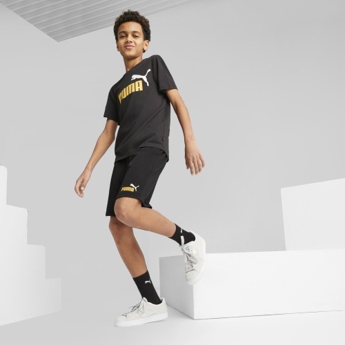 Puma Ess+ 2 Col szorty młodzieżowe czarne 586989 91