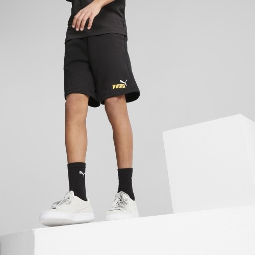 Puma Ess+ 2 Col szorty młodzieżowe czarne 586989 91