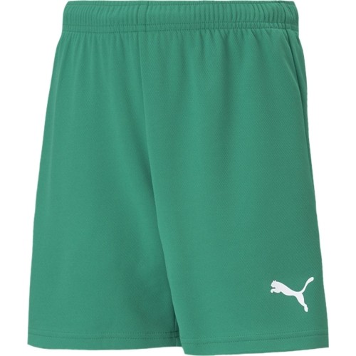 Szorty dziecięce Puma Teamrise Short Jr zielone 704943 05