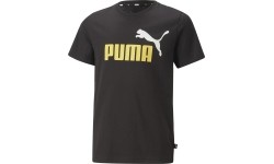 Puma Ess+ 2 Col Logo Tee koszulka młodzieżowa Black 586985 91