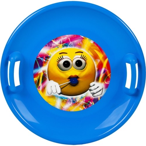 Snow Saucer STT - Blue Emoji Girl