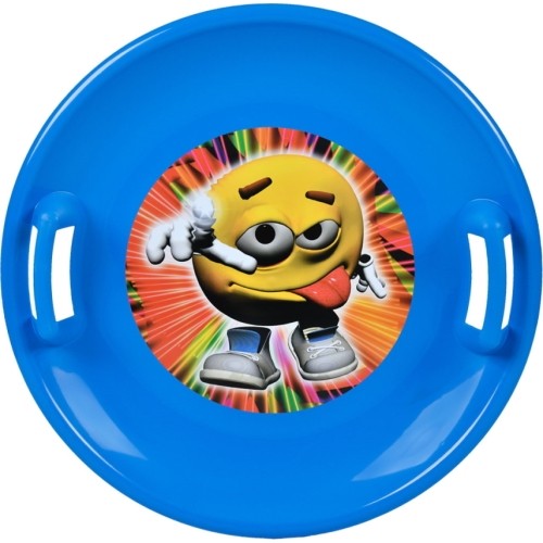Snow Saucer STT - Blue Emoji Boy