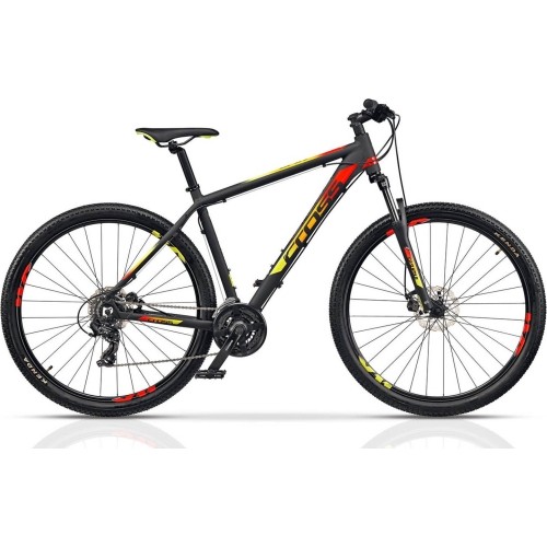 CROSS GRX 7 V 29" 21G rozmiar 18" (46 cm) (czarny/czerwony/żółty)