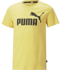 Koszulka młodzieżowa Puma ESS Logo Tee żółta 586960 43