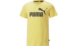 Koszulka młodzieżowa Puma ESS Logo Tee żółta 586960 43