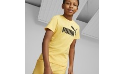 Koszulka młodzieżowa Puma ESS Logo Tee żółta 586960 43
