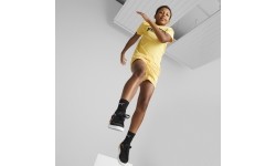 Koszulka młodzieżowa Puma ESS Logo Tee żółta 586960 43