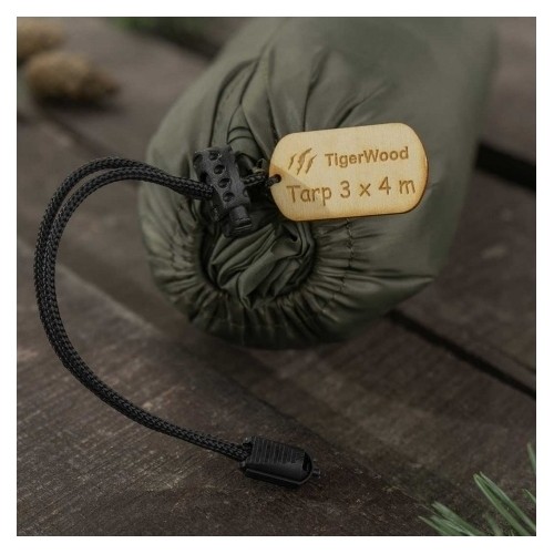Tarp Termo TigerWood 3 m x 4 m oliwkowy