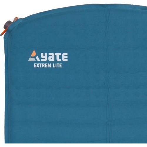 Samopompujący się materac YATE EXTREM LITE KT 3,8, niebiesko-szary