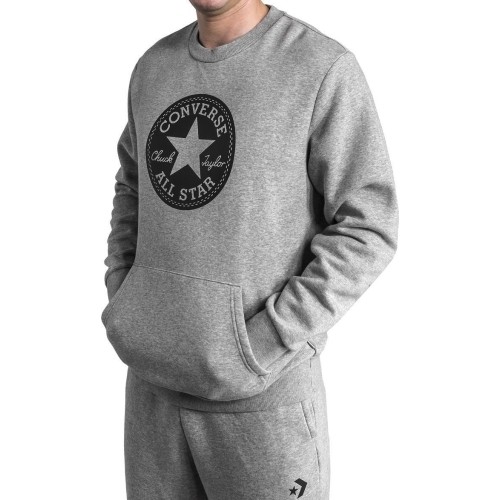 Converse Džemperis Chuck Patch Graphic Crew VGH Grey