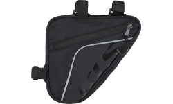 Torba rowerowa na ramę KLS Wedge Eco, 0,9l (czarna)
