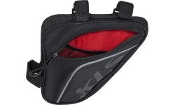 Torba rowerowa na ramę KLS Wedge Eco, 0,9l (czarna)