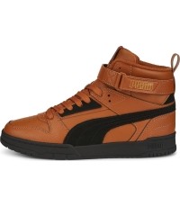 Buty zimowe męskie Puma RBD Game WTR brązowe 387604 03