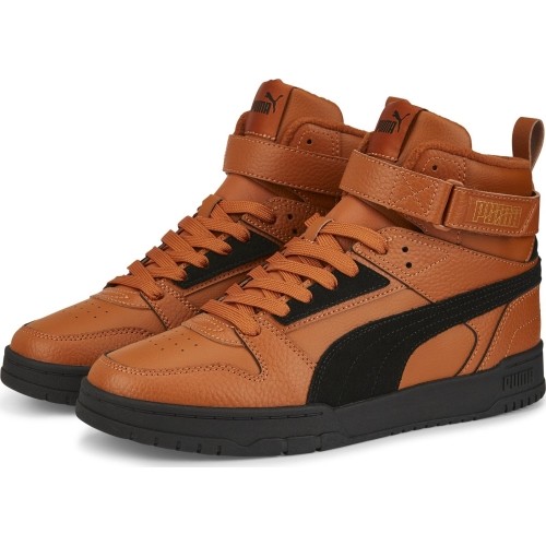 Buty zimowe męskie Puma RBD Game WTR brązowe 387604 03