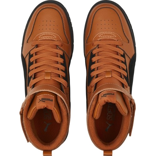 Buty zimowe męskie Puma RBD Game WTR brązowe 387604 03