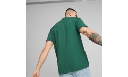 Puma Ess Small Logo Tee koszulka męska zielona 586669 46