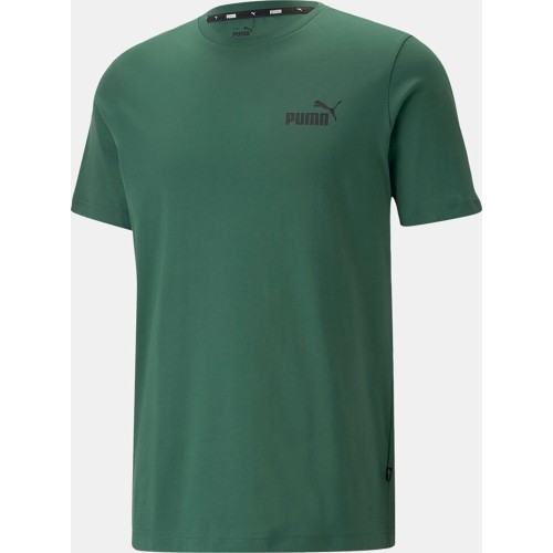 Puma Ess Small Logo Tee koszulka męska zielona 586669 46
