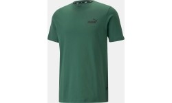 Puma Ess Small Logo Tee koszulka męska zielona 586669 46