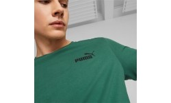 Puma Ess Small Logo Tee koszulka męska zielona 586669 46
