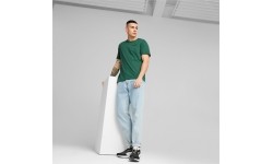 Puma Ess Small Logo Tee koszulka męska zielona 586669 46