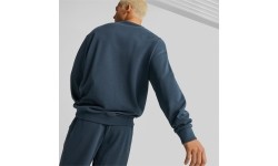 Puma Sportinis Kostiumas Vyrams Relaxed Sweat Suit Blue 673308 16