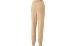 Damskie spodnie sportowe Puma Ess+ Embroidery Cream 847093 89