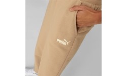 Damskie spodnie sportowe Puma Ess+ Embroidery Cream 847093 89