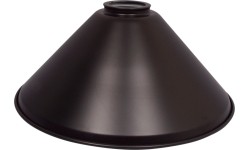 Luźny czarny klosz 37cm