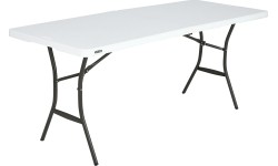 Składany stół Lifetime Amy White 182x76x74cm