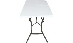 Składany stół Lifetime Amy White 182x76x74cm