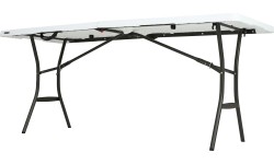 Składany stół Lifetime Amy White 182x76x74cm