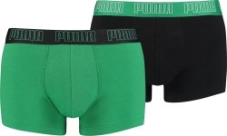 Bokserki męskie Puma Basic Trunk Black Green 935015 04