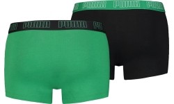 Bokserki męskie Puma Basic Trunk Black Green 935015 04