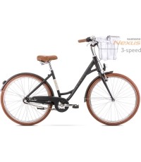 Dviratis Romet Pop Art Eco 28" Alu 2022 czarny