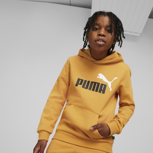 Bluza młodzieżowa Puma Ess + 2 Col Big Logo, żółta 586987 30