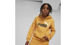 Bluza młodzieżowa Puma Ess + 2 Col Big Logo, żółta 586987 30