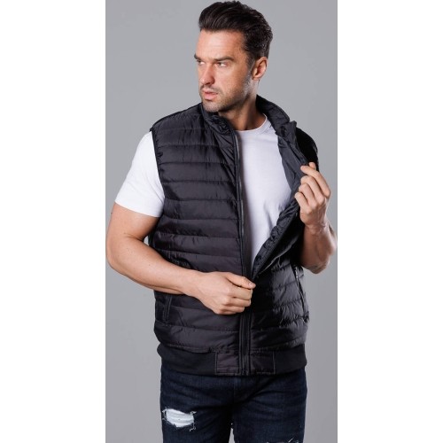 Kamizelka męska J.Style Black 8MY77-1