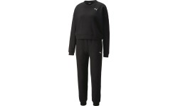 Puma Sportinis Kostiumas Moterims Loungewear Suit Black 673702 01